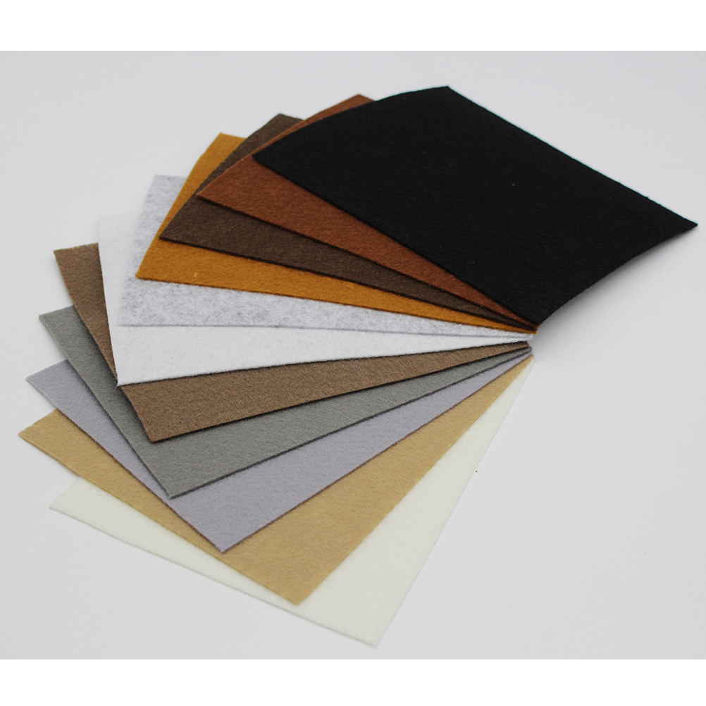 Felt Sheet Wool - 40 sztuk arkuszy filcu wełnianego w