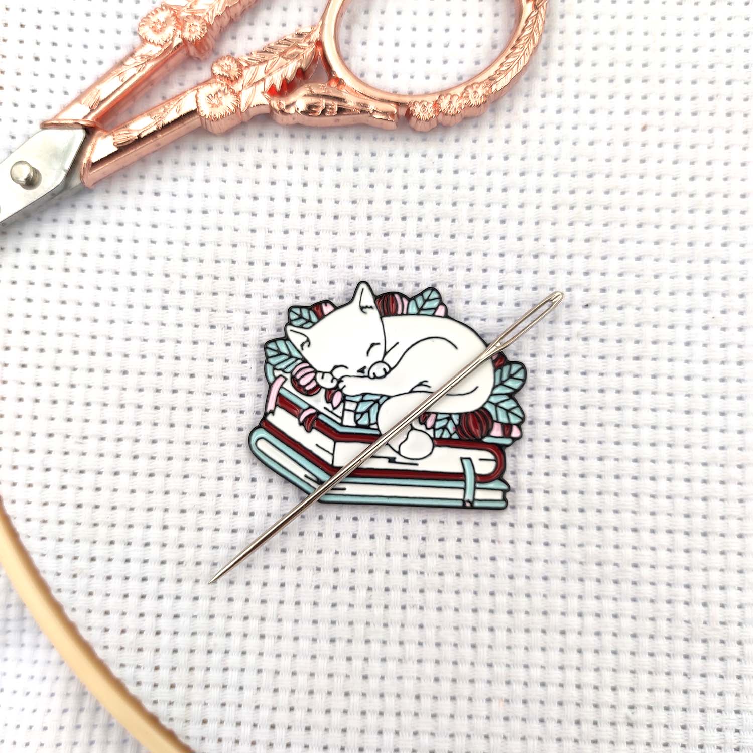 Needle Minder Magnet - Uchwyt na igły do haftu krzyżykowego