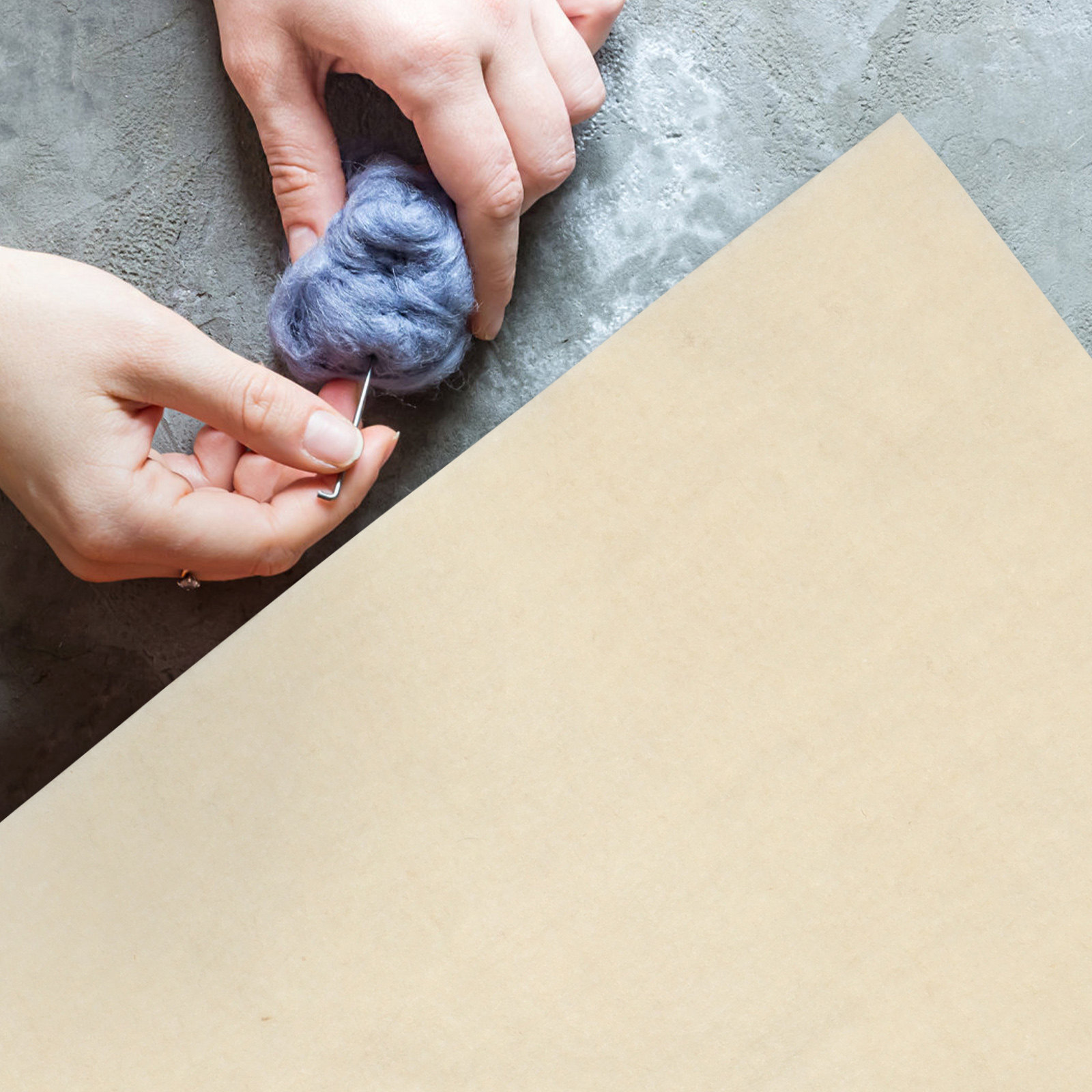 Felt Sheet Wool - Miękkie, filcowe arkusze z wełny DIY