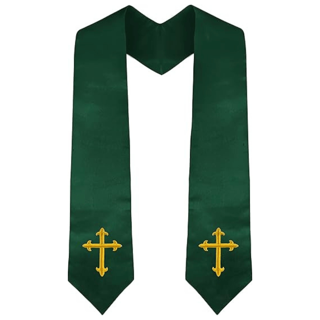 Embroidery Gold - Dwustronna szata kapłańska z haftowanym złotym