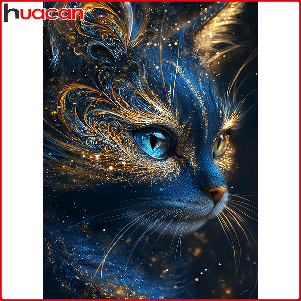 Embroidery Kurta Men - Huacan Nowości 2025 Diamentowe Malowanie Kot