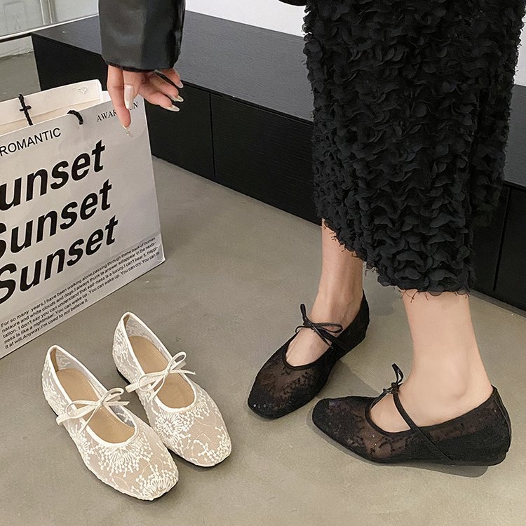 Damskie delikatne baleriny 202 – Embroidery Shoes recenzja i cena