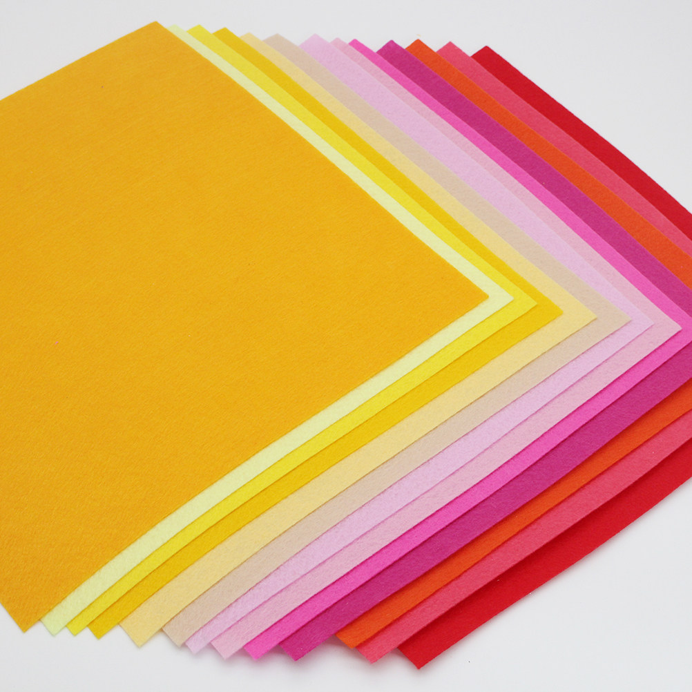 40 sztuk arkuszy filcu wełnian – Felt Sheet Wool recenzja i cena