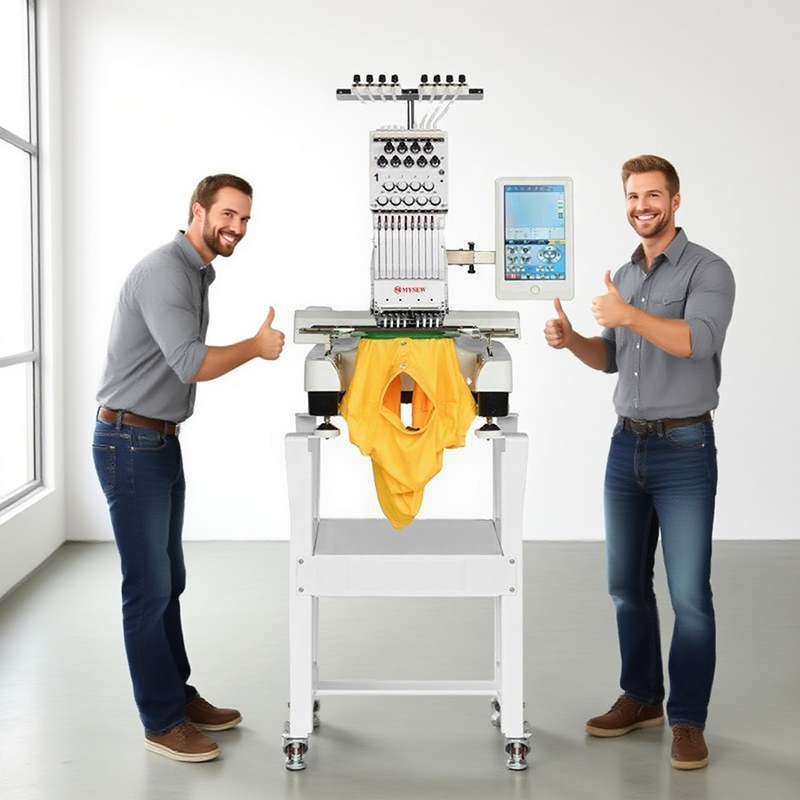 MYSEW MFS800 Jednogłowicowa 9- – Embroidery Computer recenzja i cena