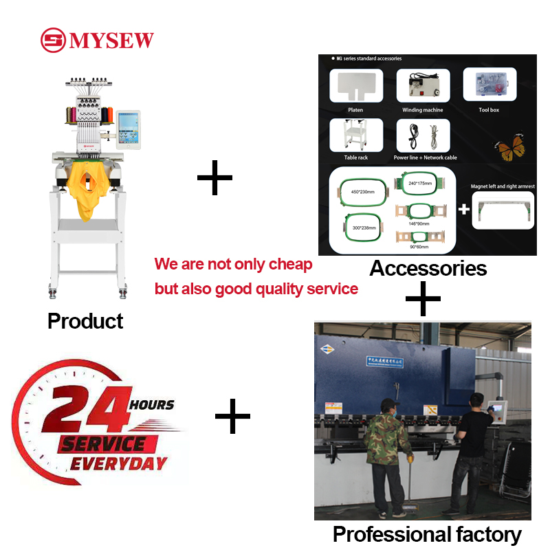 MYSEW MFS800 Jednogłowicowa 9- – Embroidery Computer recenzja i cena