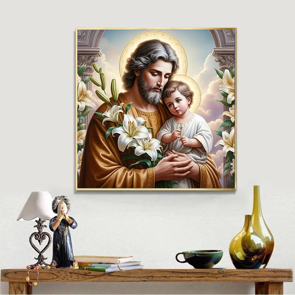 Jezus religia diamentowe malow – Embroidery Jesus recenzja i cena