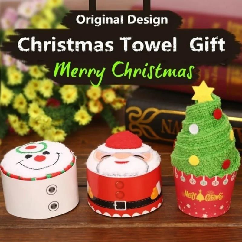 Świąteczne ręczniki 30x30cm w  – Embroidery Xmas Decorations recenzja i cena