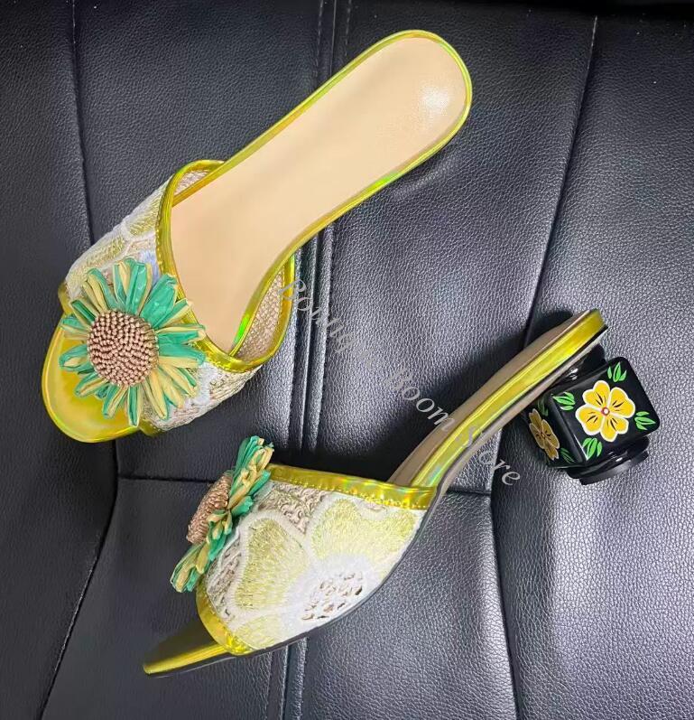 Jasne słoneczniki, kwiatowy ha – Embroidery Flower recenzja i cena
