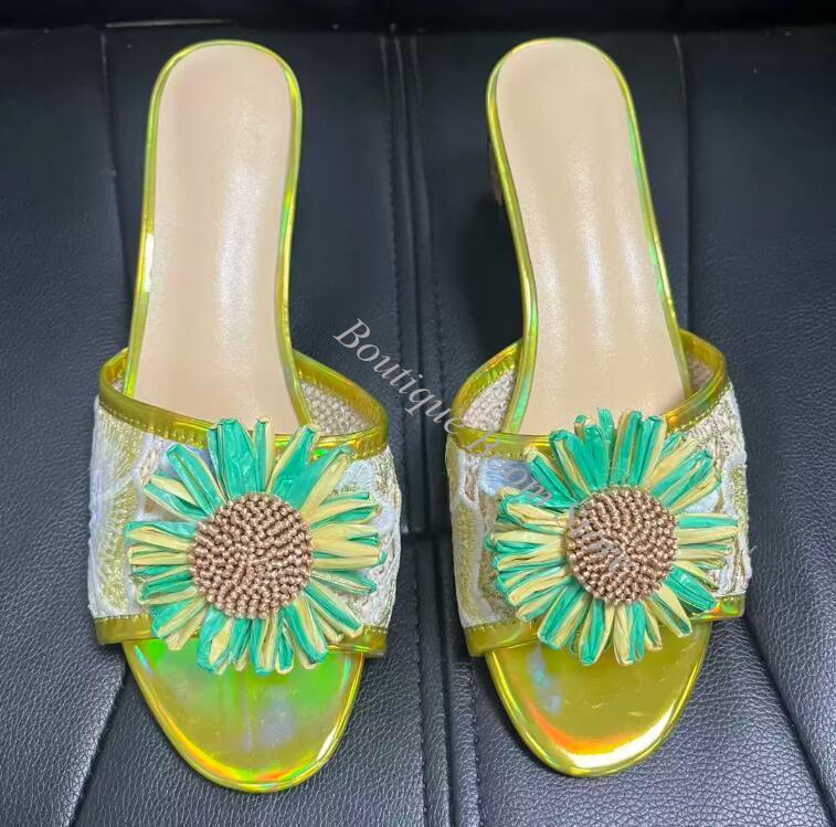 Jasne słoneczniki, kwiatowy ha – Embroidery Flower recenzja i cena