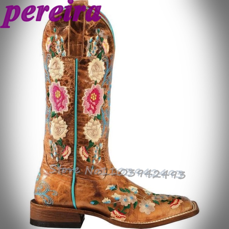 Haftowane Botki Kwiatowe Różan – Embroidery Flower recenzja i cena
