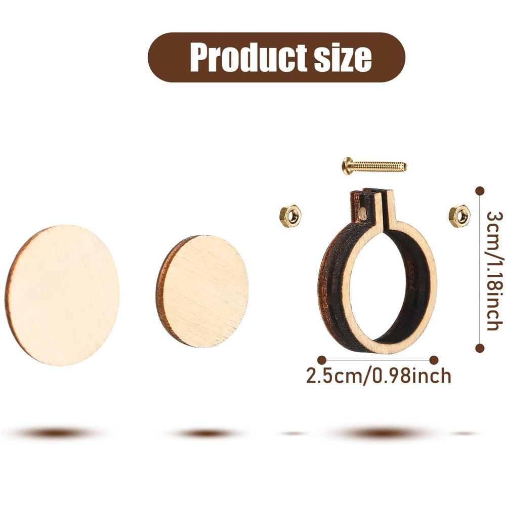 10 sztuk/zestaw drewniane Mini – Embroidery Zone recenzja i cena