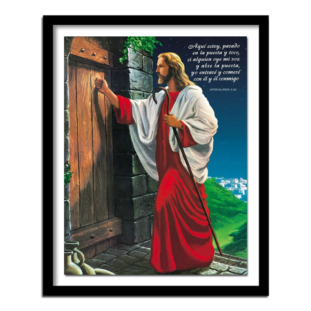 5d diy diament haft jezus zapu – Embroidery Jesus recenzja i cena