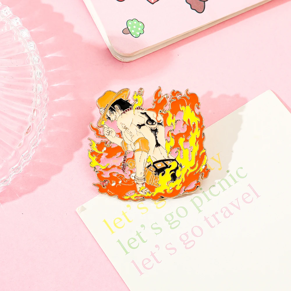 1 szt. Klasyczna anime broszka – Embroidery Wallpaper recenzja i cena
