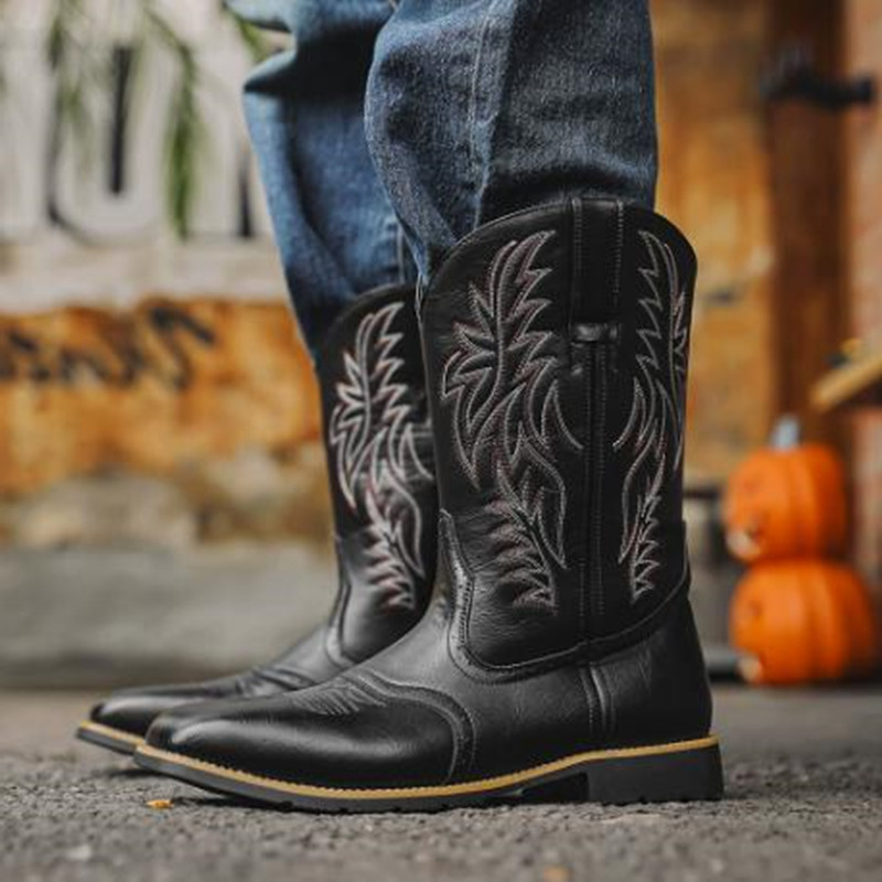 Nowe męskie wysokie buty z haf – Embroidery Stitches recenzja i cena