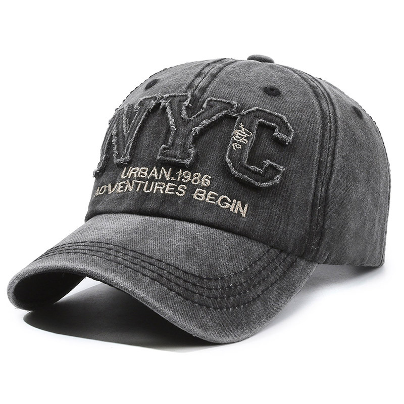 Regulowana czarna czapka z das – Embroidery Nyc recenzja i cena