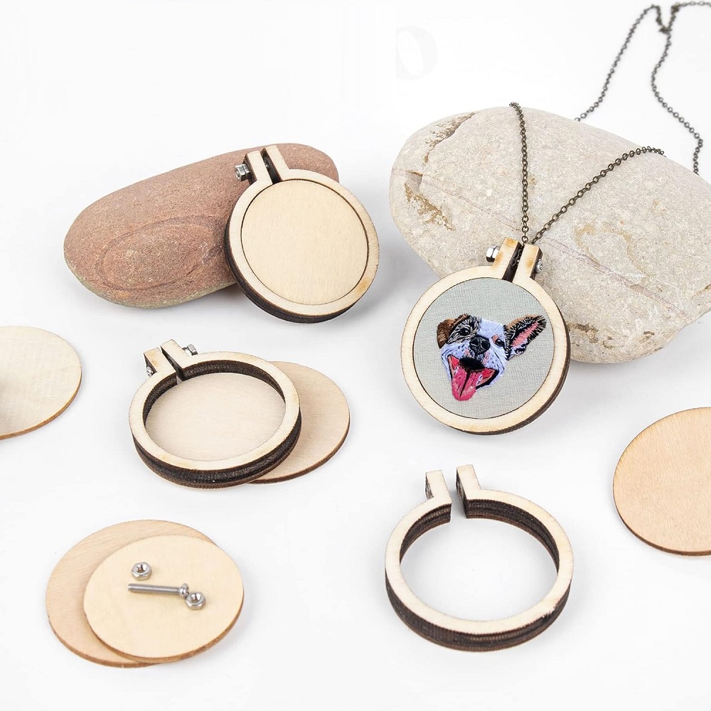 10 sztuk Mini obręcz do haftow – Embroidery Hoop recenzja i cena