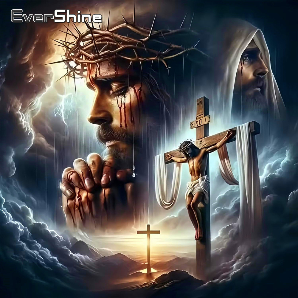Evershine Diamentowe Malowanie – Embroidery Jesus recenzja i cena