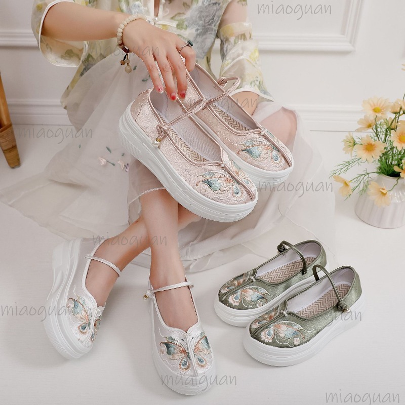 Damskie buty w stylu chińskim, – Embroidery Shoes recenzja i cena