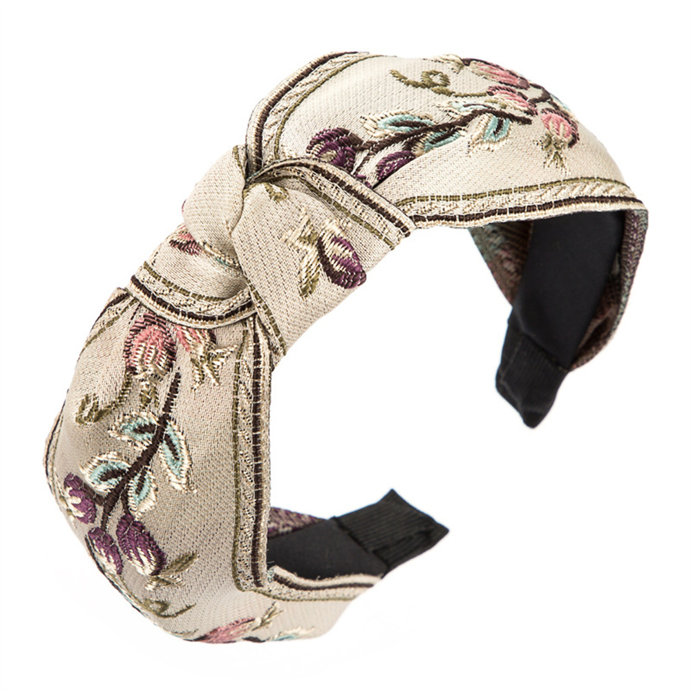 Nowa wiązana opaska na głowę w – Embroidery Hoop recenzja i cena