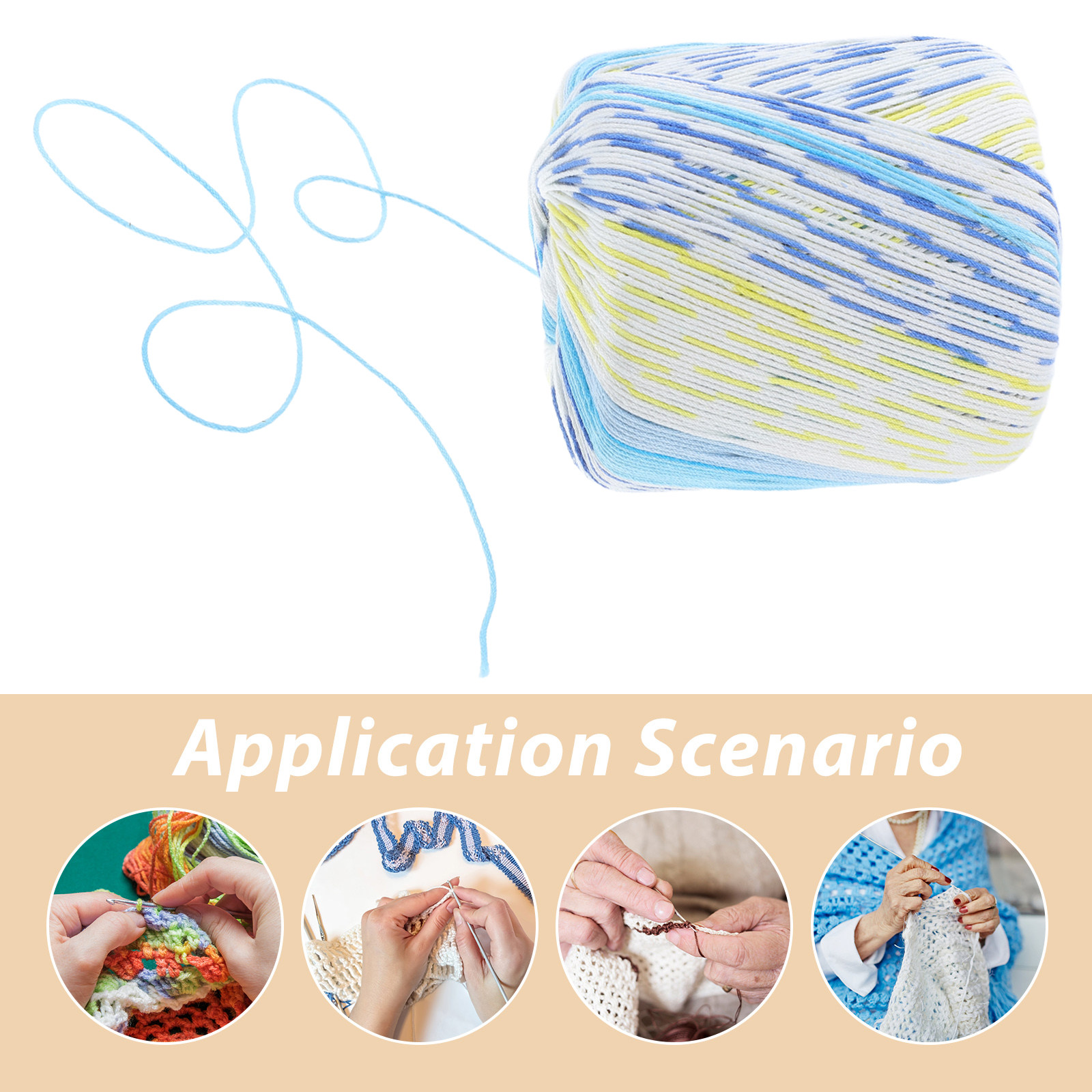 Miękka bawełniana włóczka do s – Embroidery For Beginners recenzja i cena