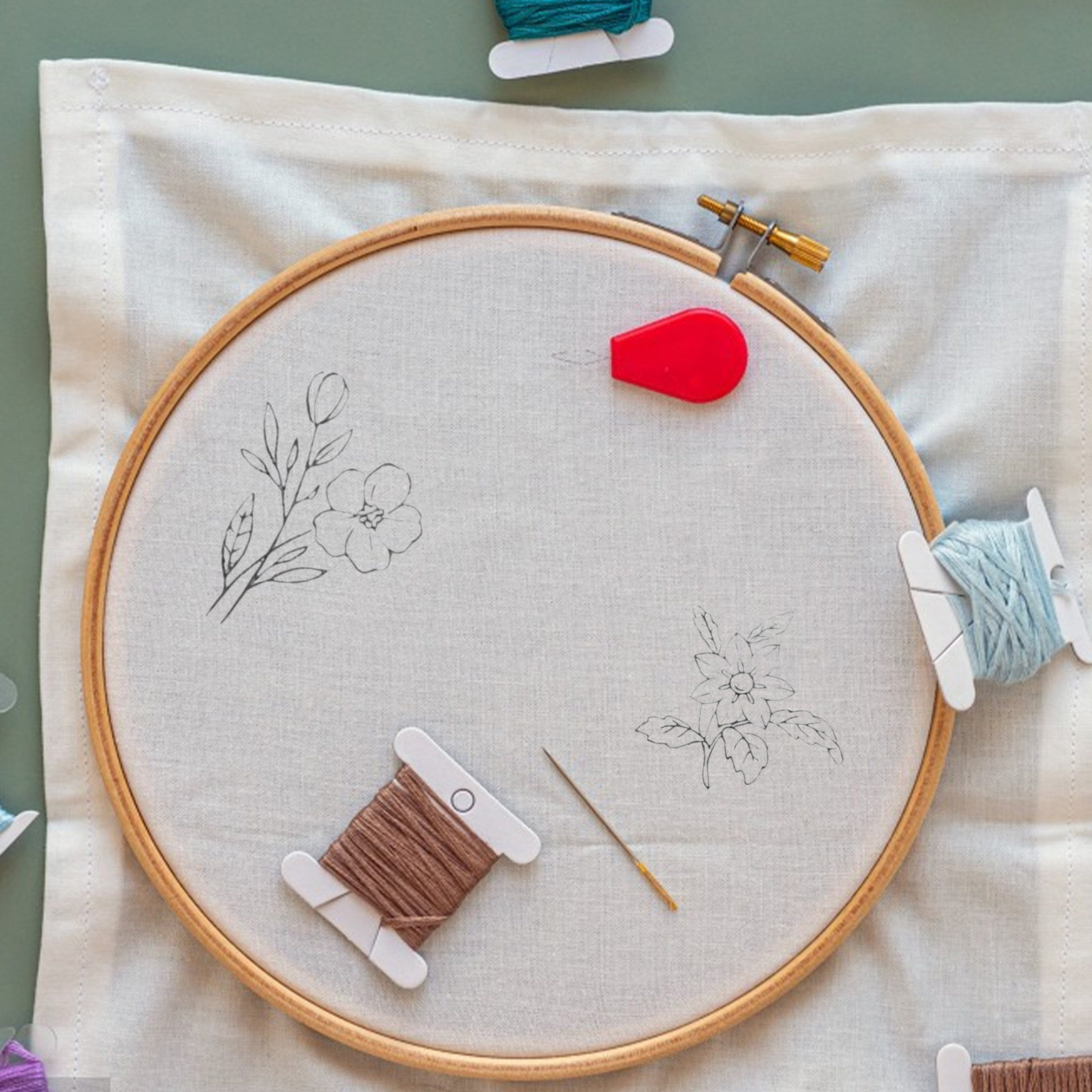 2 szt. Szablony stabilizujące  – Embroidery Alphabet Designs recenzja i cena