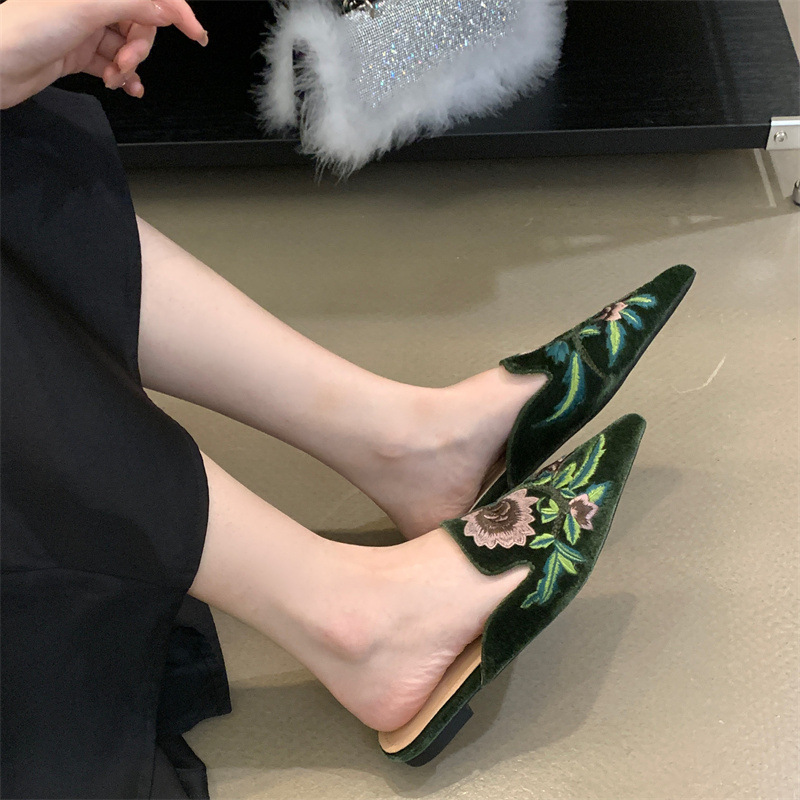 Nowe damskie buty 2026, haftow – Embroidery Flower recenzja i cena