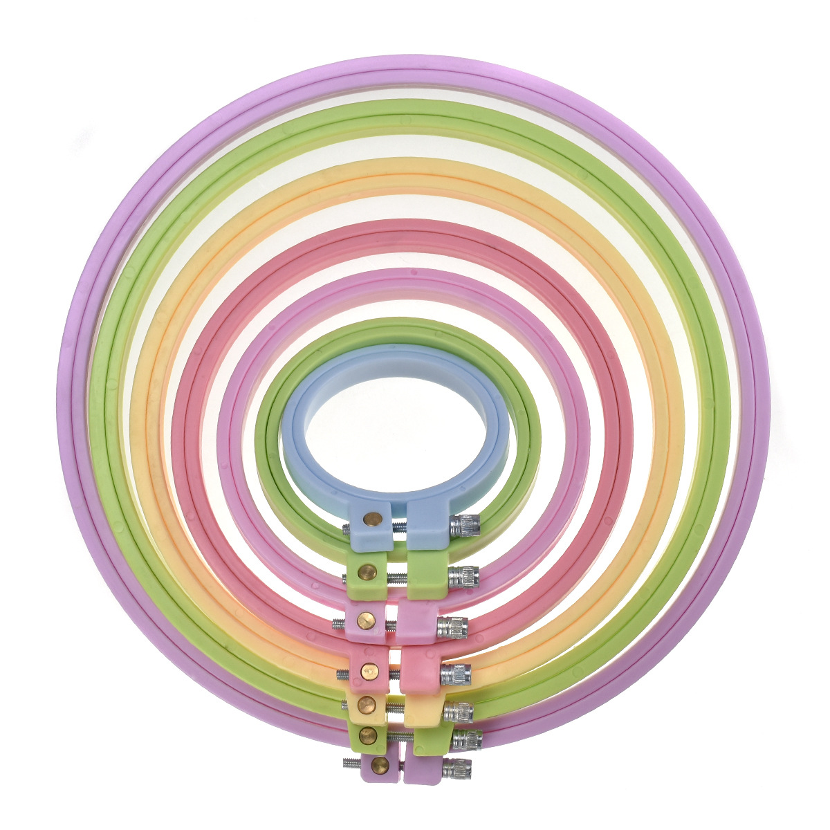 1/7 szt. 7-25cm Plastikowe Tam – Embroidery Hoop recenzja i cena