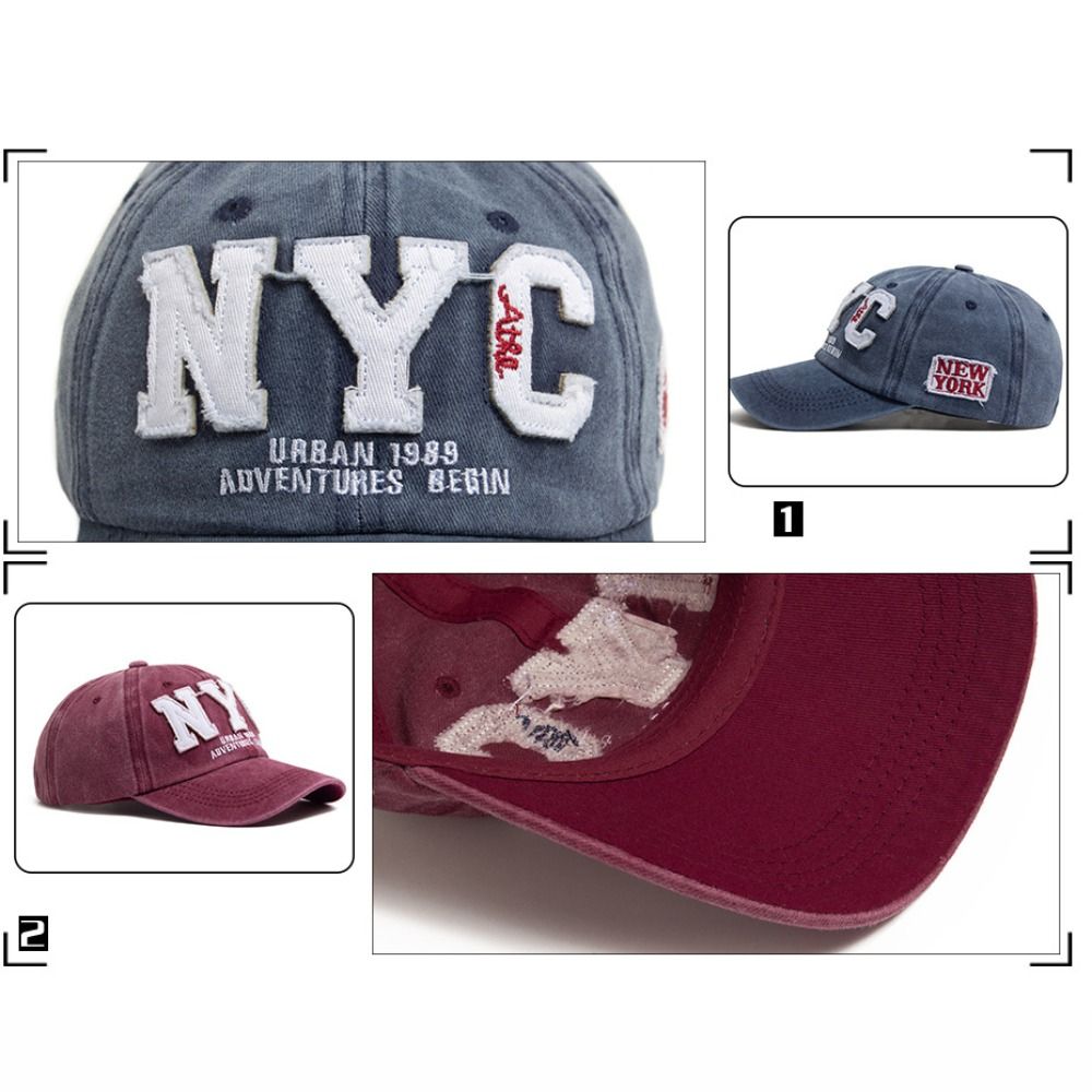 Czapka z daszkiem NEW YORK NYC – Embroidery Nyc recenzja i cena