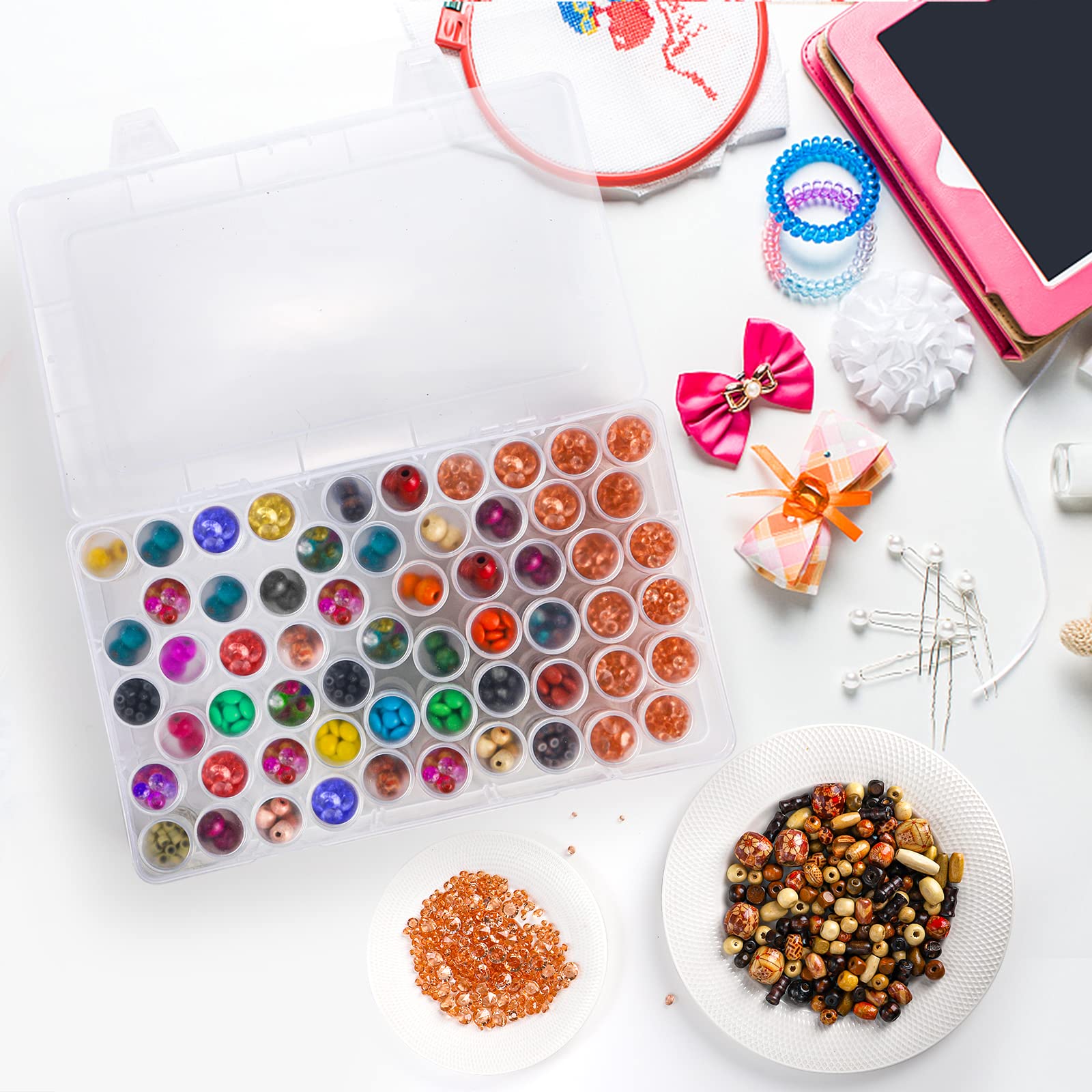 1 szt. Plastikowe pudełko do p – Embroidery Details recenzja i cena