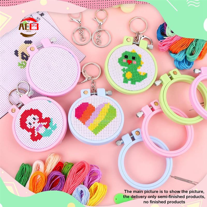 AEE3-6Pcs Zestawy do haftu krz – Embroidery For Beginners recenzja i cena