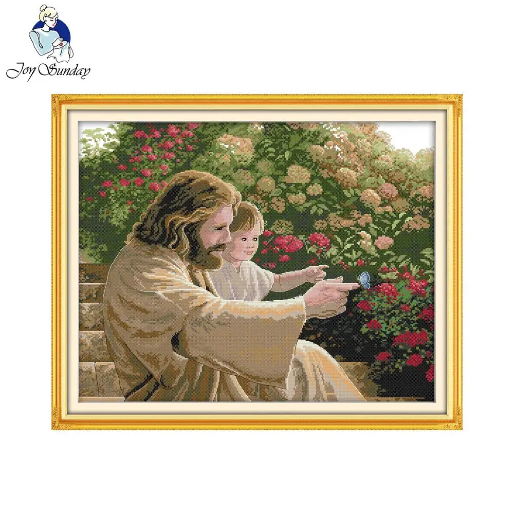 Radość niedziela jezus i dziec – Embroidery Jesus recenzja i cena