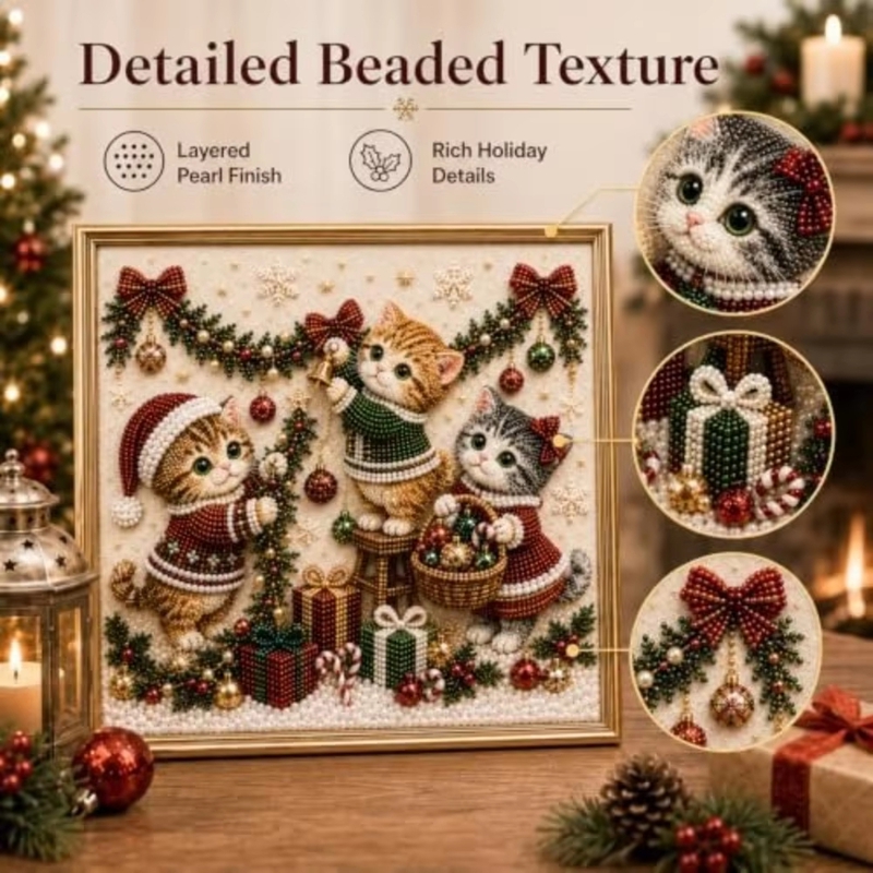 Zestaw do malowania diamentami – Embroidery Xmas Tree recenzja i cena