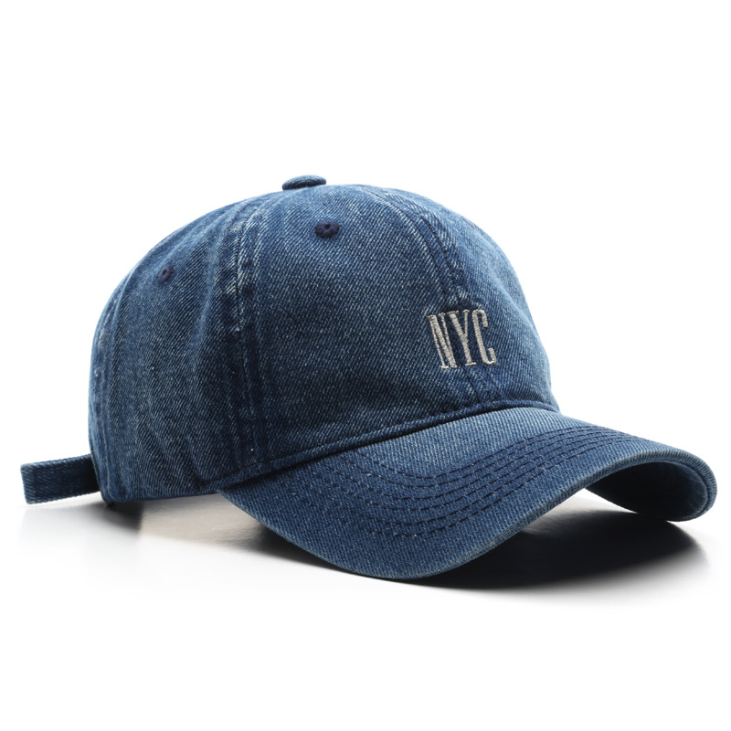 Klasyczna retro dżinsowa czapk – Embroidery Nyc recenzja i cena