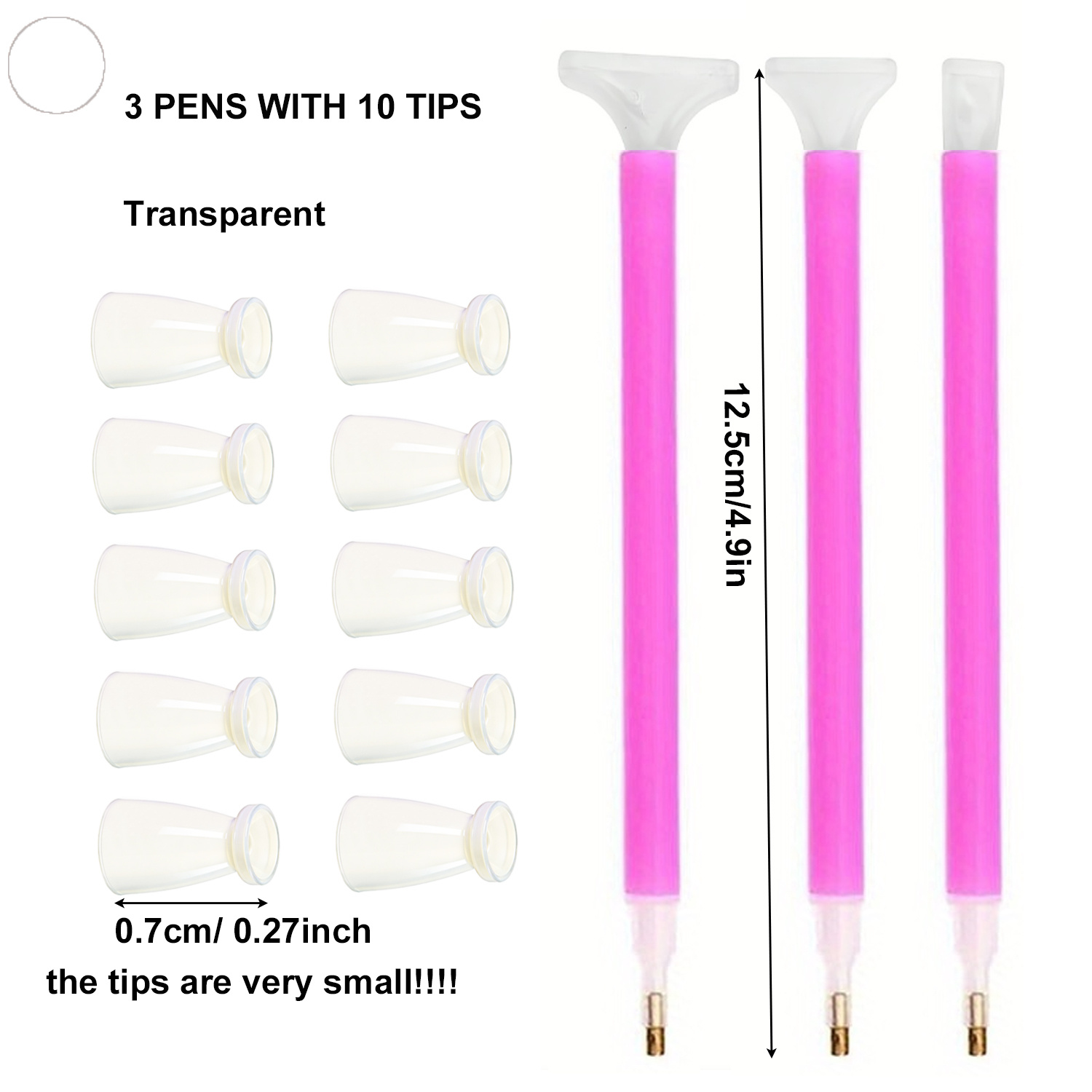 10 Silikonowych Końcówek i 3 P – Embroidery Details recenzja i cena