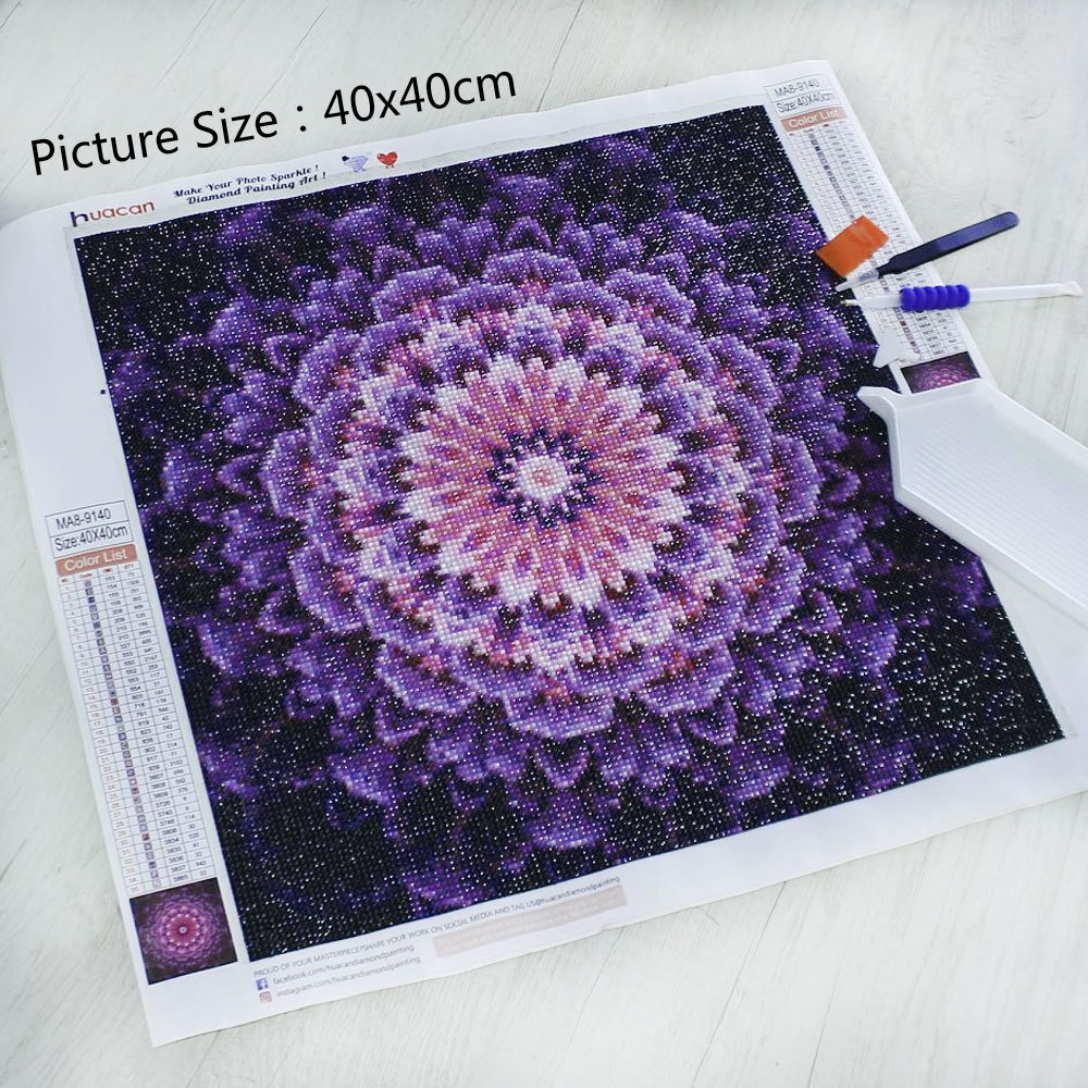 Bezramkowy, 5D DIY Diamentowy  – Embroidery Flower recenzja i cena