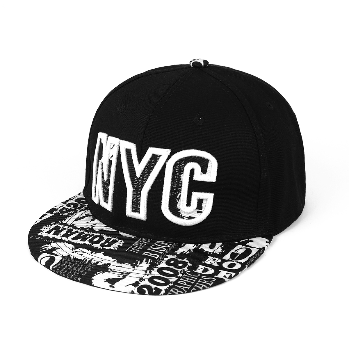 Czapka z płaskim rondem w styl – Embroidery Nyc recenzja i cena