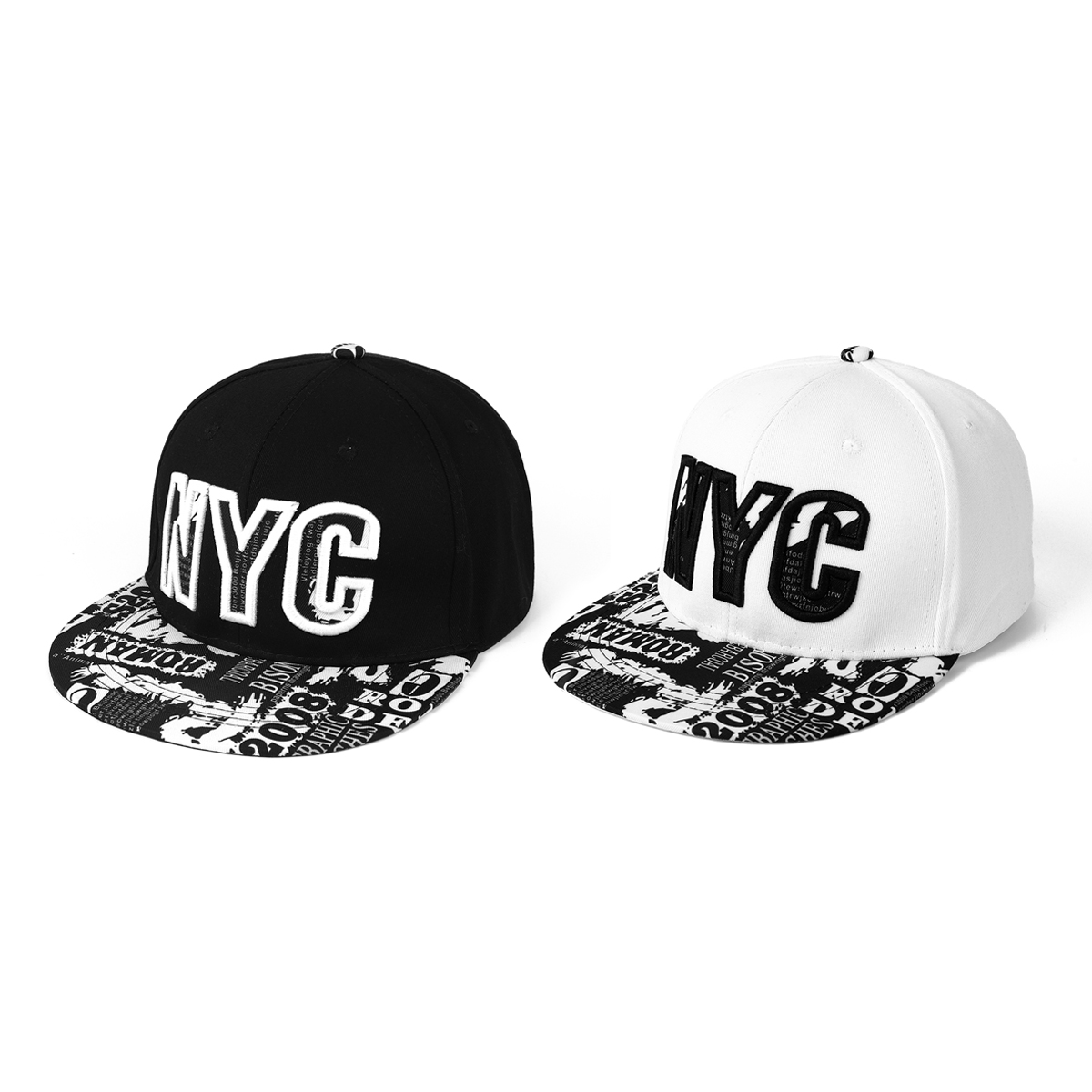 Czapka z płaskim rondem w styl – Embroidery Nyc recenzja i cena