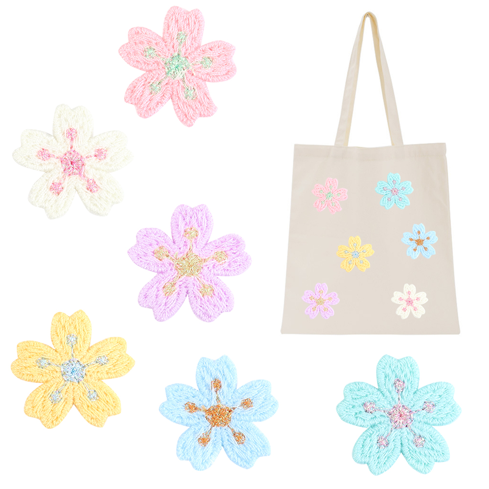 20 sztuk/partia Kolorowe aplik – Embroidery Flower recenzja i cena