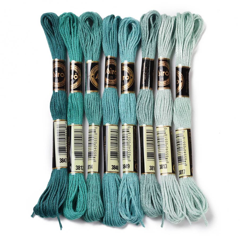 1 Zestaw 8 motków 0,5 mm 6-nit – Embroidery Stitches recenzja i cena