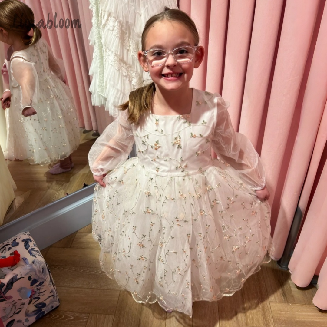 Sukienka dla dziewczynki sypią – Embroidery Flower recenzja i cena
